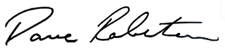 Dave Robertson signature